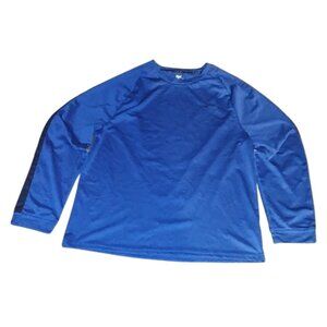 EVERLAST, LONG SLEEVE TOP, COLOR: BLUE, BLACK, SIZE: L